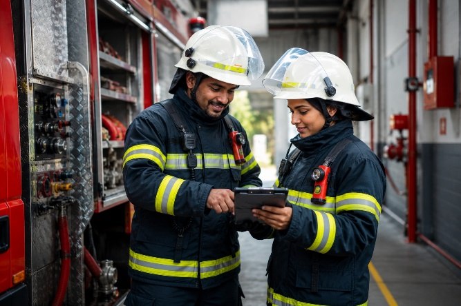 Techno Fire Safety Systems response team