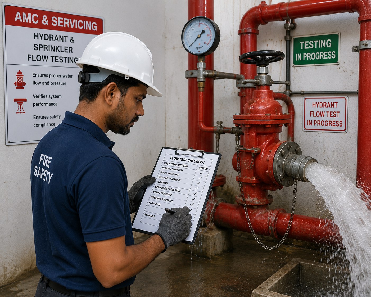 Hydrant & Sprinkler Flow Testing