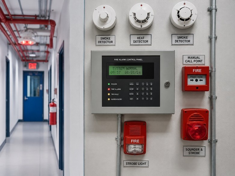 Fire alarm smoke detector